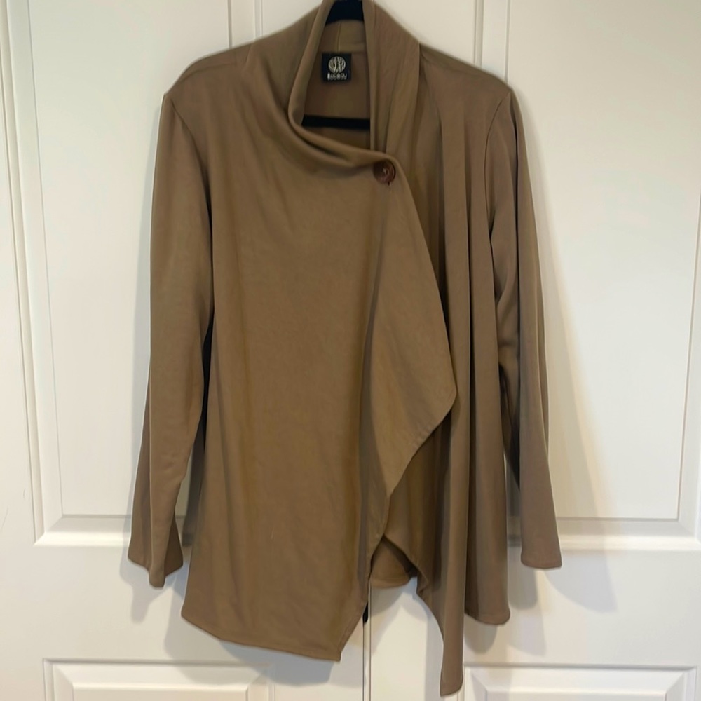 Bobeau Wrap Sweater Cardigan 1x